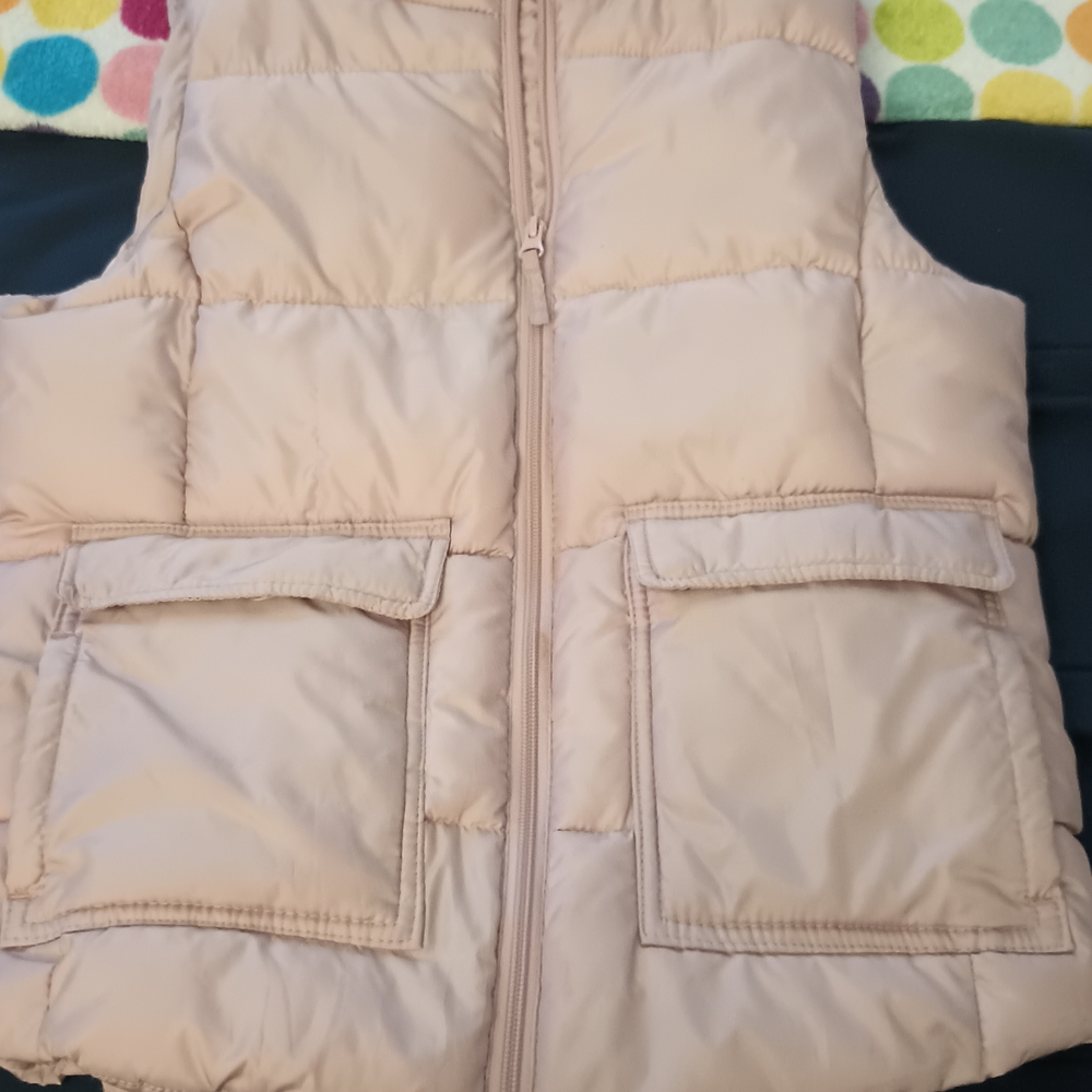 Dusty Rose Puffer Vest